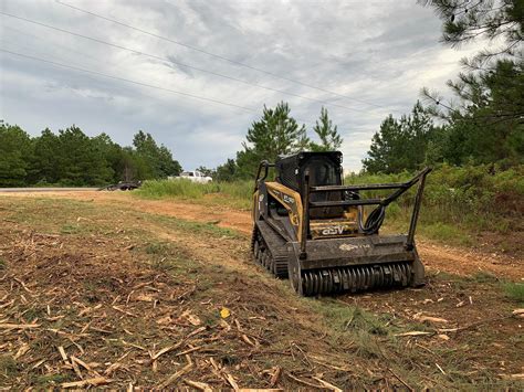 land clearing with skid steer|equipment needed for land clearing.